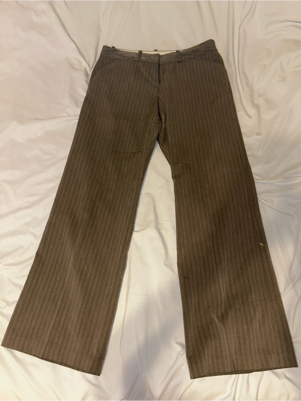 Worthington Brown Pinstripe Women's Dress Pants
